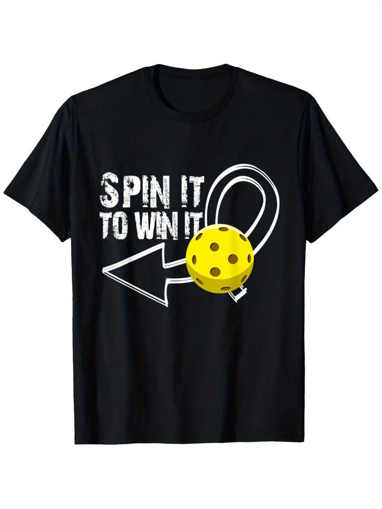 Spin to Win Pickleball Tee