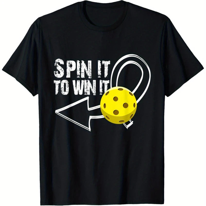 Spin to Win Pickleball Tee