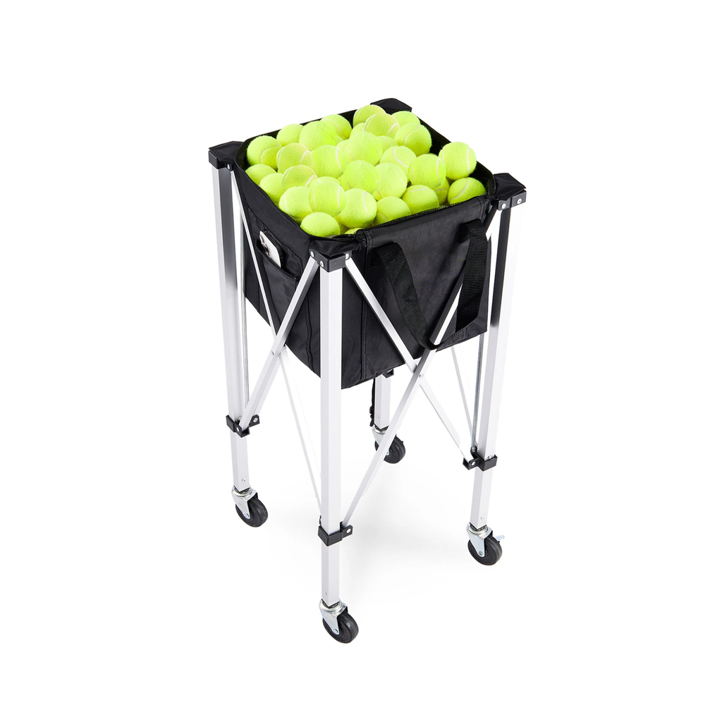 Foldable Pickleball Ball Hopper Cart