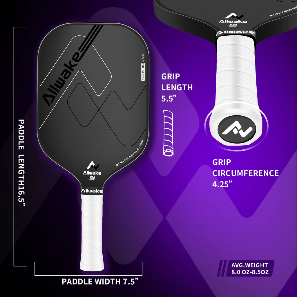 Pro Carbon Pickleball Paddle