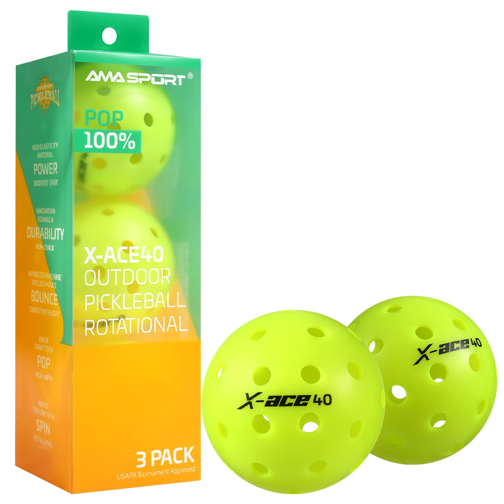 AMA X-ACE Pickleball Balls