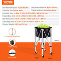 Foldable Pickleball Ball Hopper Cart