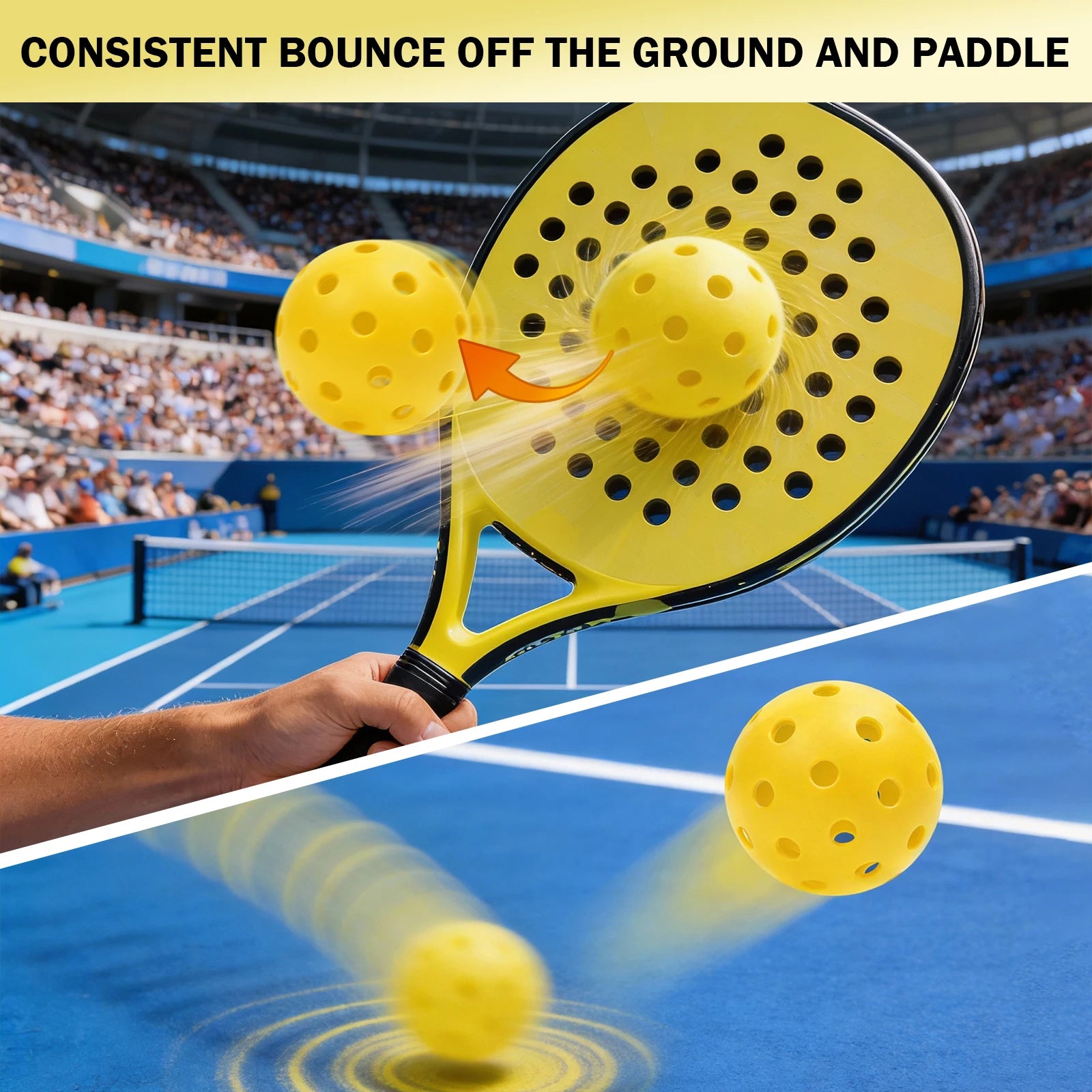 KOOMADE Pickleball Balls Set