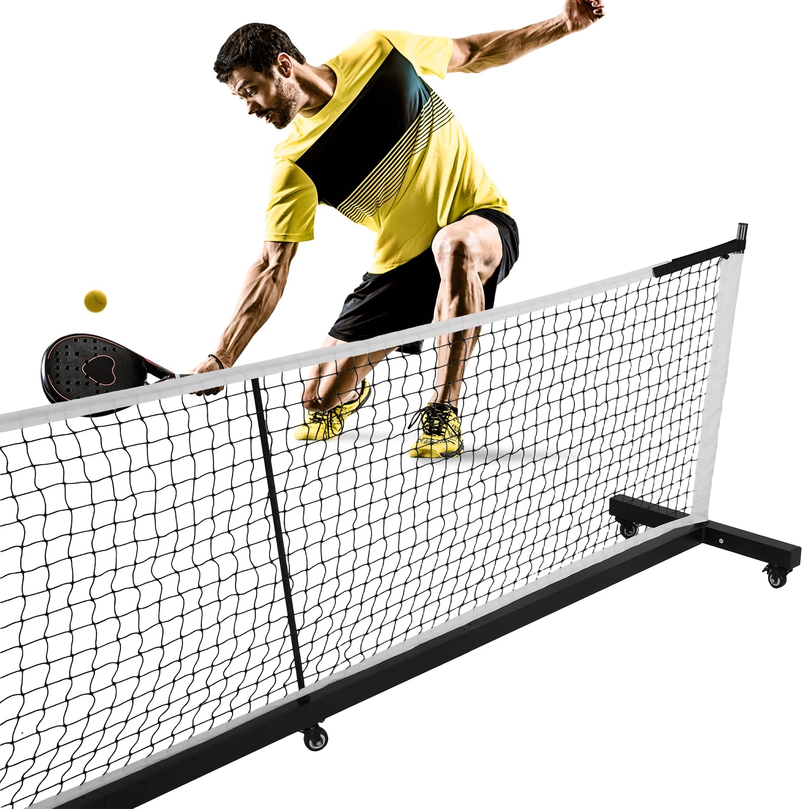 Pro Pickleball Net with Wheels