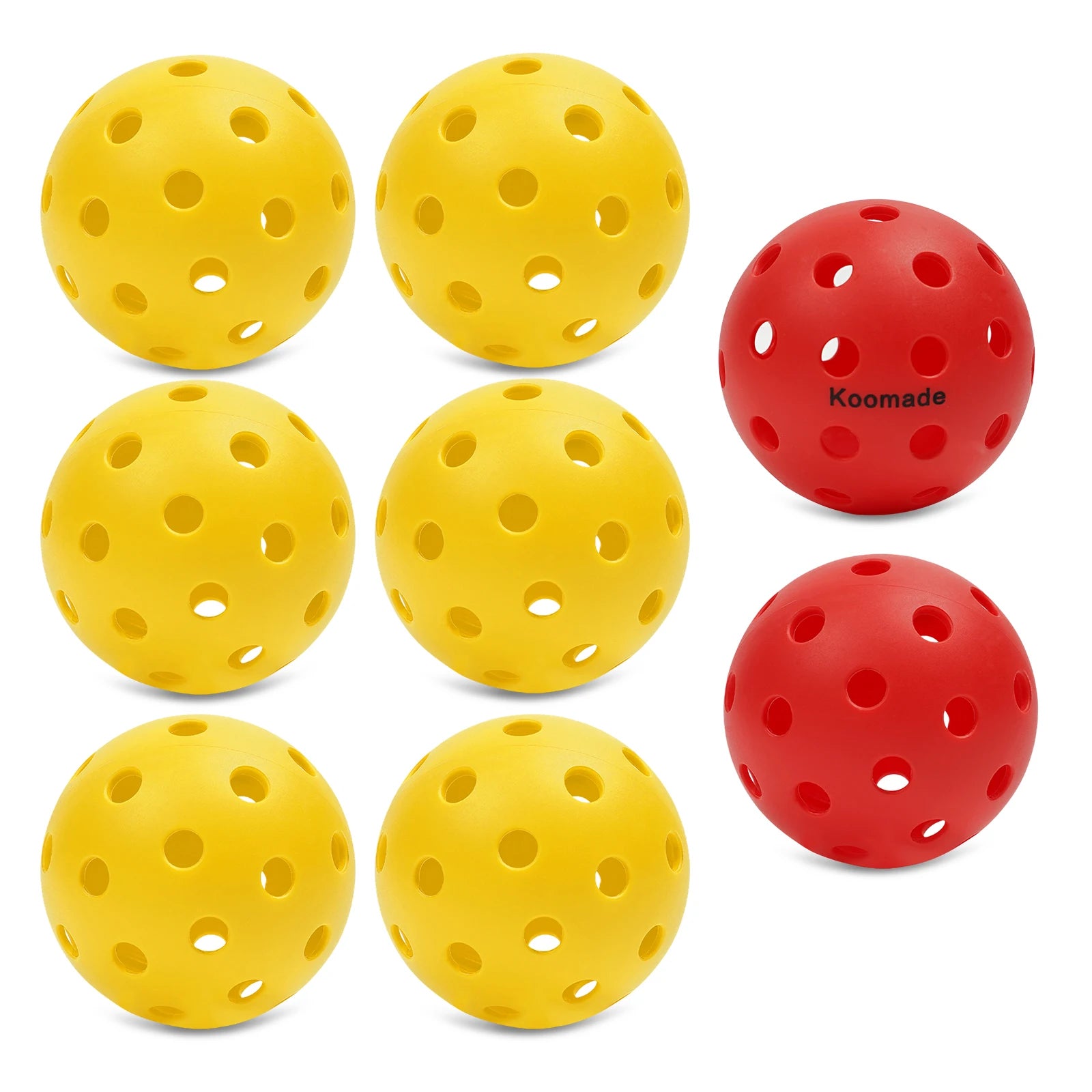 KOOMADE Pickleball Balls Set