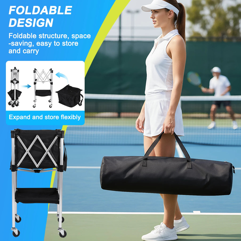 Portable Pickleball Ball Hopper