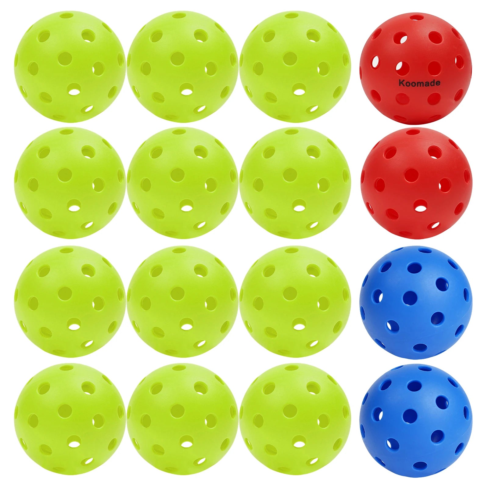 KOOMADE Pickleball Balls Set