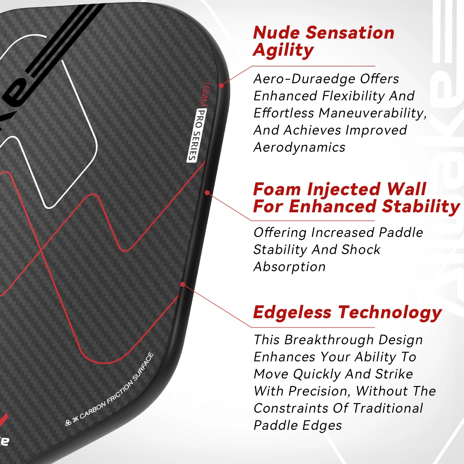 Carbon Fiber Pickleball Paddle