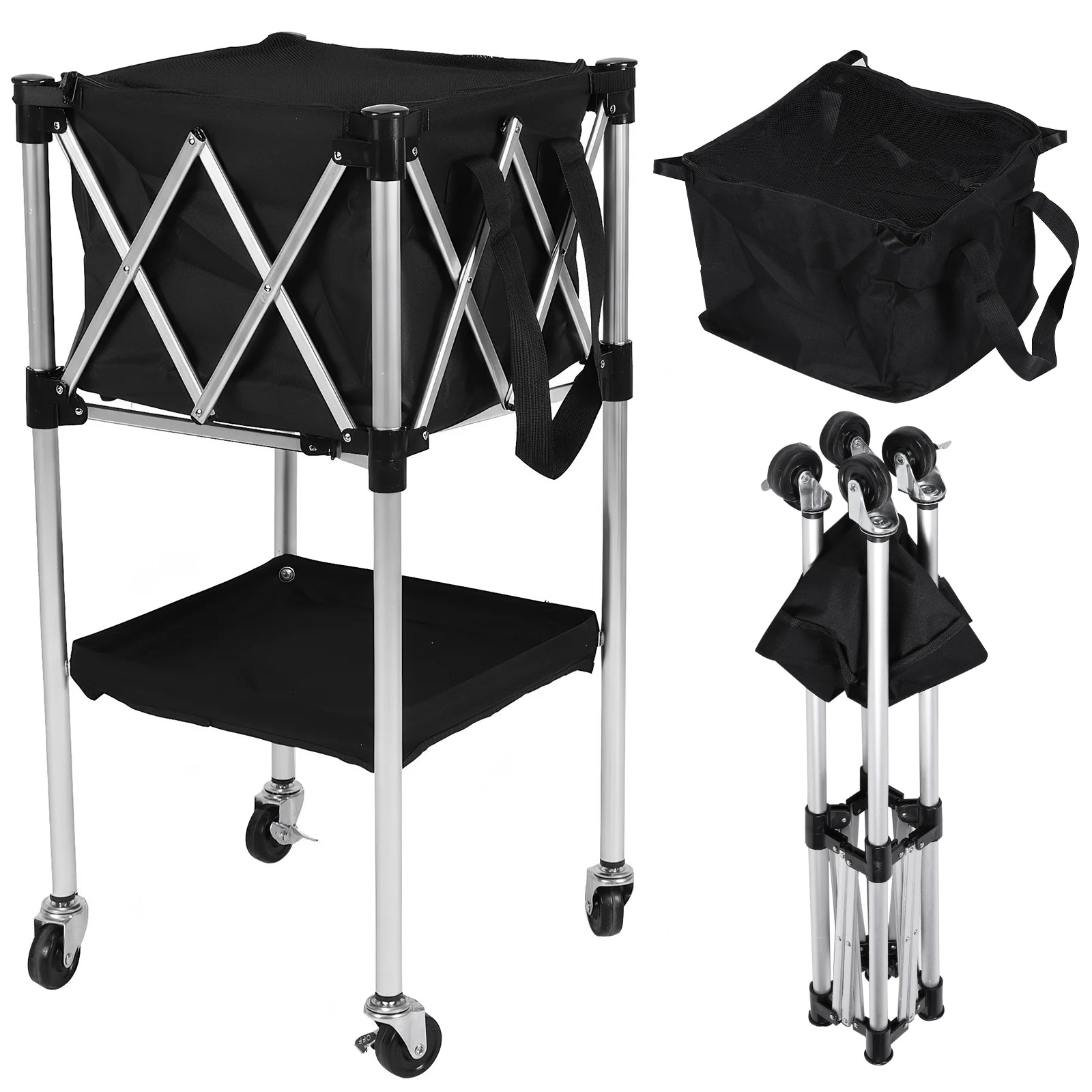 Portable Pickleball Ball Hopper