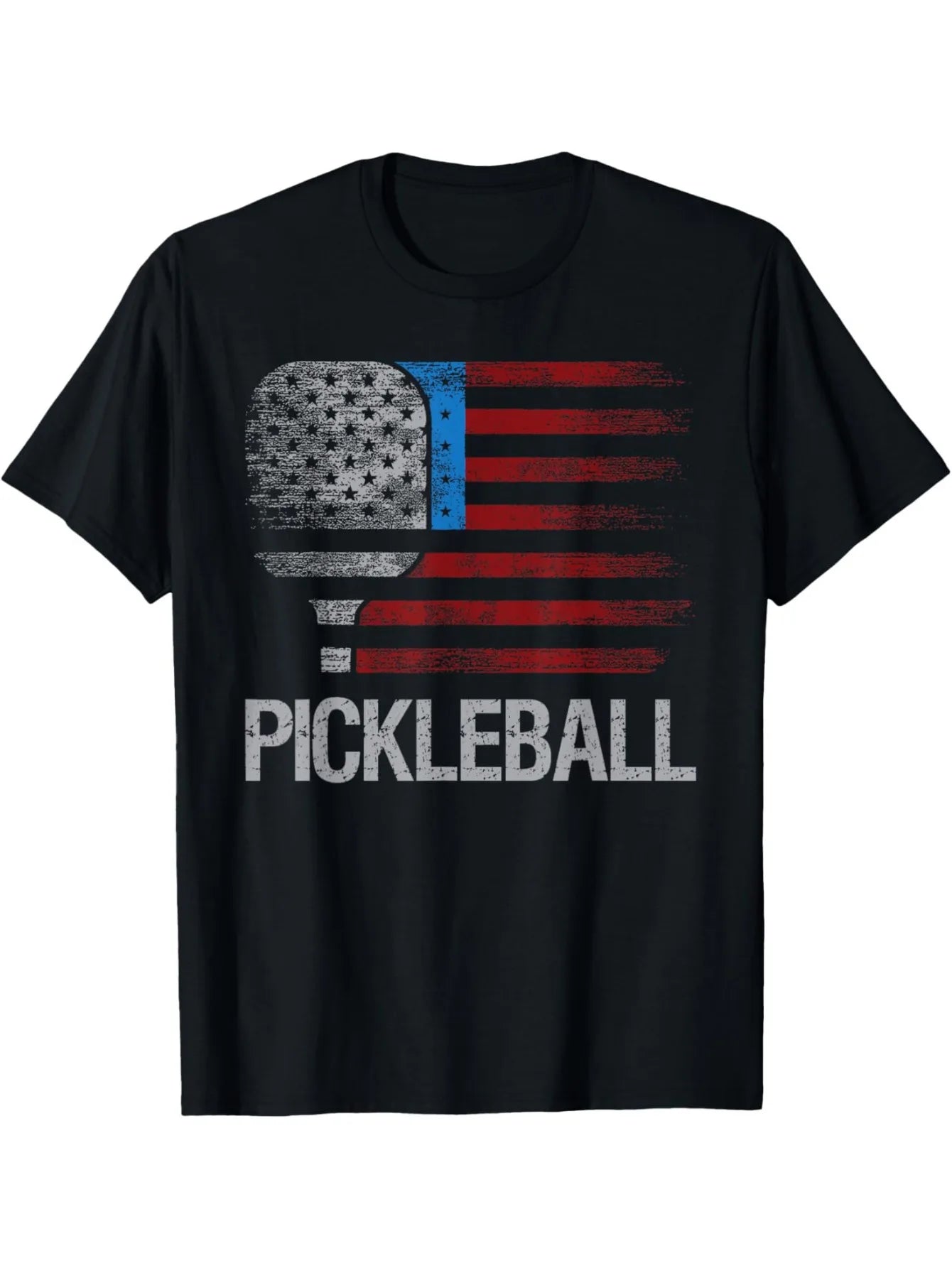 USA Flag Pickleball T-Shirt