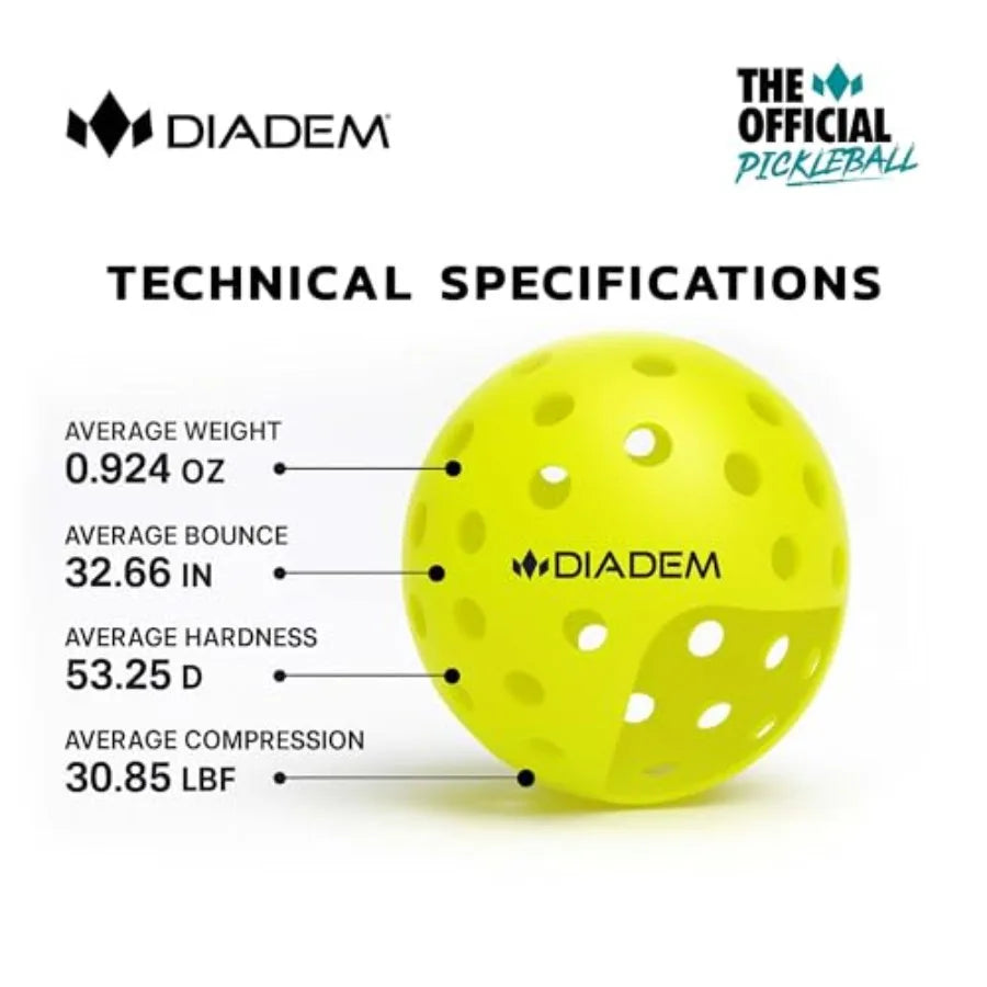 Diadem Indoor Pickleball Balls