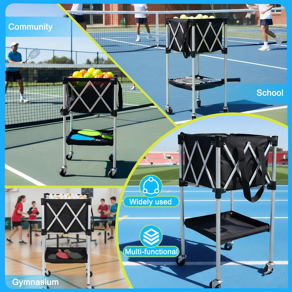 Portable Pickleball Ball Hopper